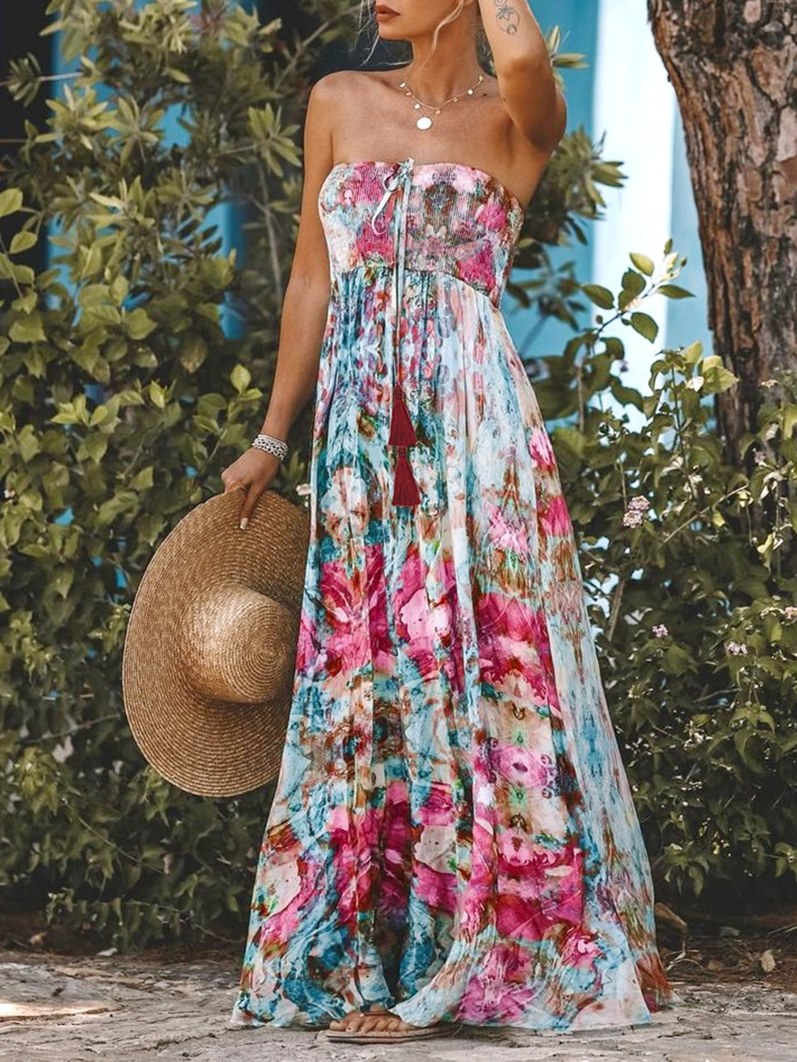 Take Me To Paradise/Maxi Dress Sm-2Xl