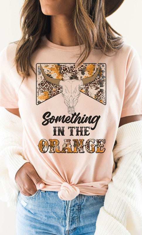 Something In Orange Western Graphic Tee