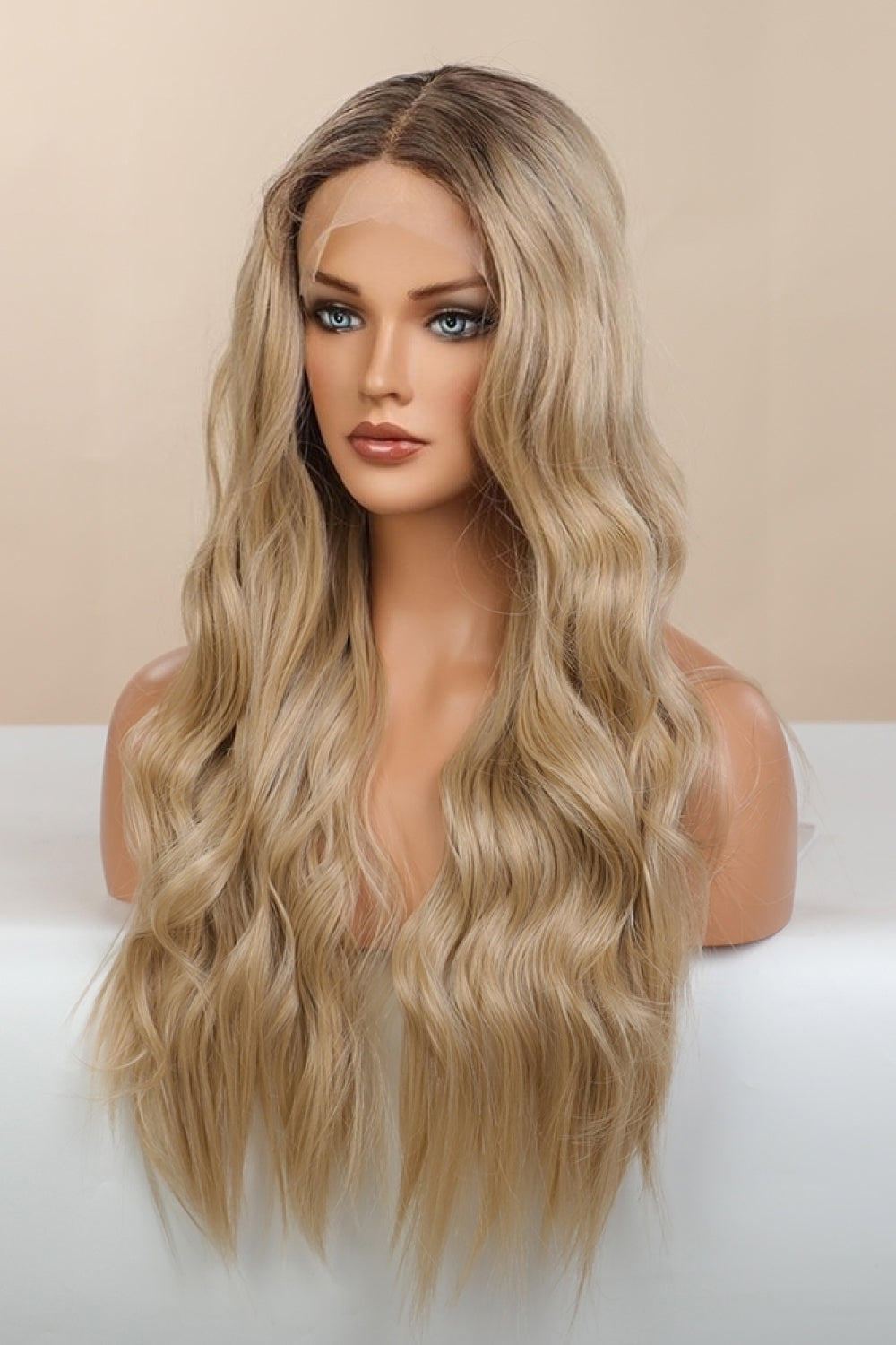 The Selena Lace Front Wig/Synthetic Long Wave 26'' 150% Density